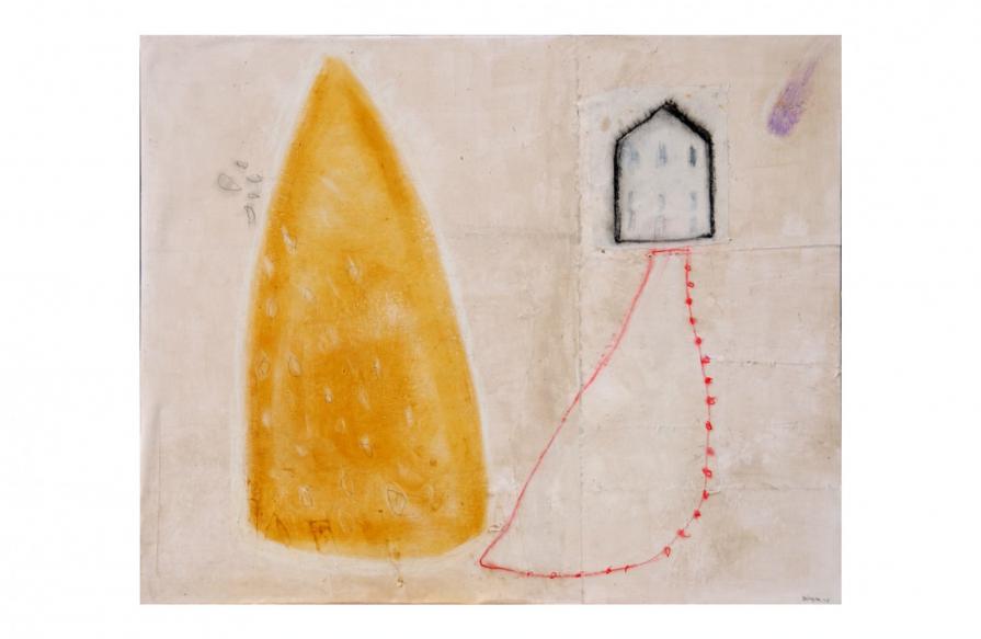 la casa di Federico è bianca e profuma di cera