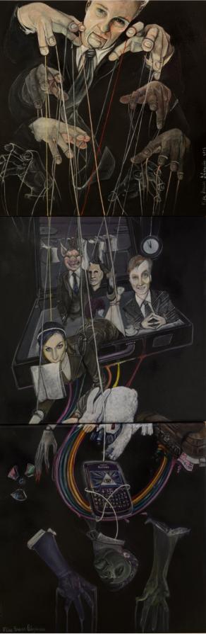 -"Habits: follow the Rainbow not the Whiterabbit"- : Rainbow V : The bussinessman masterpuppets -"Habits: follow the Rainbow not the Whiterabbit"- : Rainbow V : The bussinessman masterpuppets