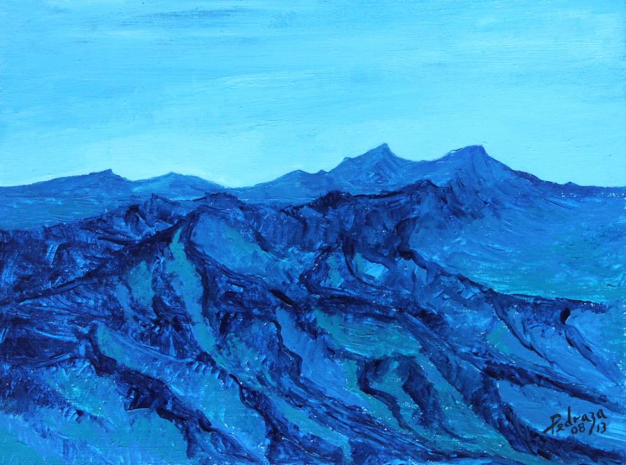 "Flying over the mountains of the Sierra Madre Oriental" "Llegando a Monterrey al amanecer" 