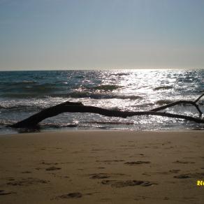 L'ultimo bagnante, hors-saison.
