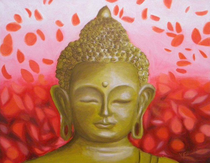 buddha (il mio primo quadro)