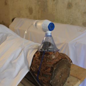 Particolare mascherina Particolare mascherina