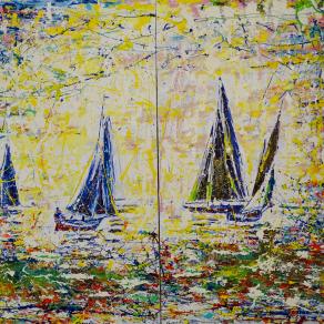 Veleggiando verso il tramonto