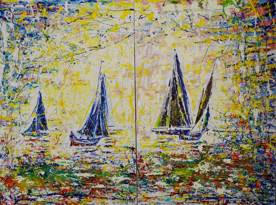 Veleggiando verso il tramonto