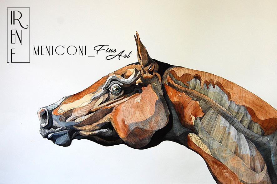 Being Horse: the Chestnut One