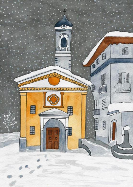 . . . SCORCIO INNEVATO  !!! . . . Poesia di Roberta Gelsomino 