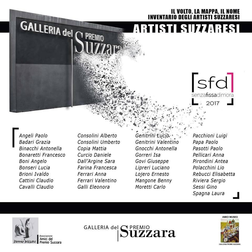 IL VOLTO, LA MAPPA,IL NOME INVENTARIO ARTISTI SUZZARESI