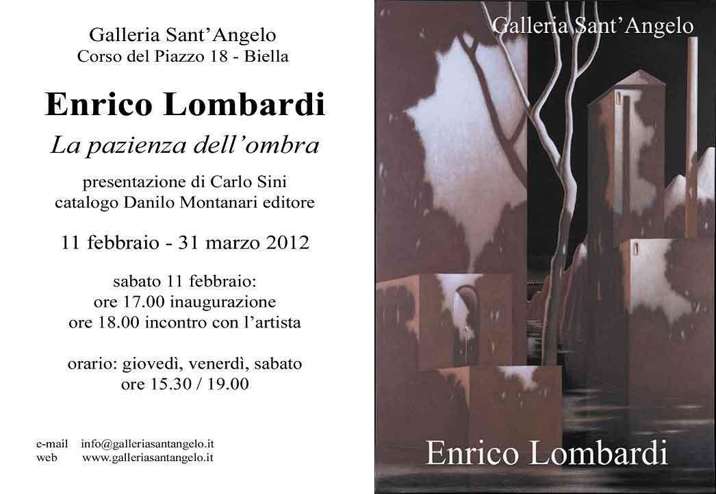 Enrico Lombardi - La pazienza dell'ombra