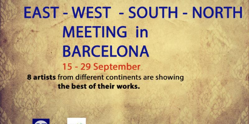 "East  West  South North" in Barcelona