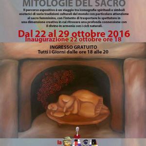 Mythologies of the sacred  exhibition by Martina Santarsiero