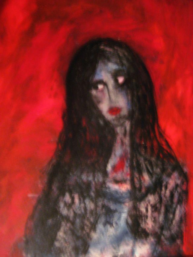 --Hommage an Delara Darabi- 180 x 70 cm Acryl auf Leinwand