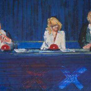  Talent; 50x32cm; olio su tela; 2012