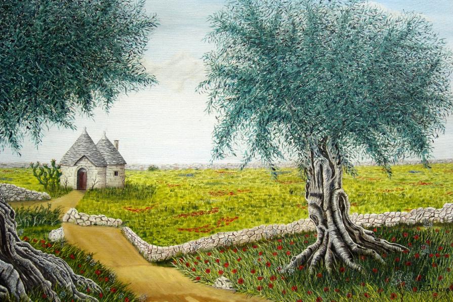 trulli tra gli ulivi (valle d'itria)