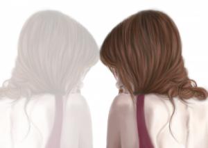 Federica Limongelli - Young girl reflection