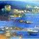 PAESAGGIO DEL MARE _SANTA CATERINA _NARDO' tecnica mista su tela 70x60cm _2014_ Antonio Civitarese