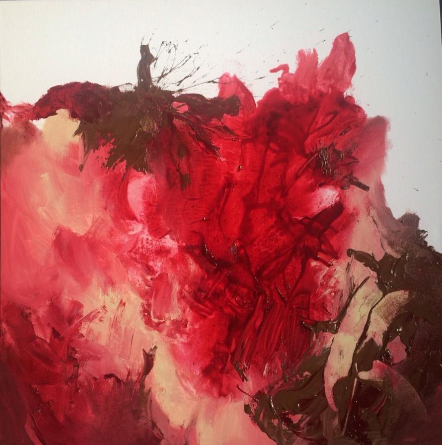 Eleanor Grove (Inghilterra) - Blurred Edges - acrilico tela - 60 x 60