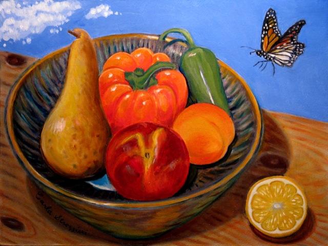 Natura Morte con Farfalle Natura Morte con Farfalle