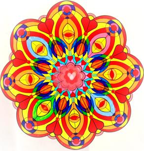 Colorando con il cuore ❤️❤️❤️...!!!