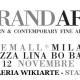 Grandart fair -  Wikiarte Gallery  - Stand 43 - Milan Piazzo Lina Bo Bardi
