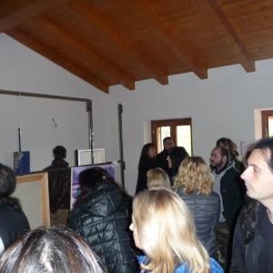 " Presentazione  Esposizione " Prospettive" al "Residence degli Ulivi" in località Aurisina Cave ( Trieste) per Opera " Fashion" . Presentation Exhibition " Prospettive" at the "Residence degli Ulivi" in Aurisina Cave ( Trieste) for Work " Fashion"