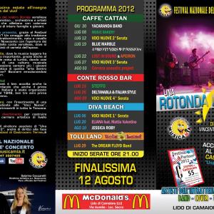 UNA ROTONDA NEL BLU 2012 - FESTIVAL  NAZIONALE DEL CAFFE’ CONCERTO