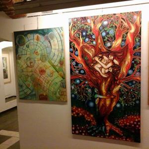 Mostra di apertura del Gruppo Artistico Rosetum 