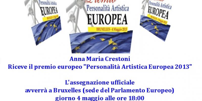 European Award "2013 European Artistic Personality"