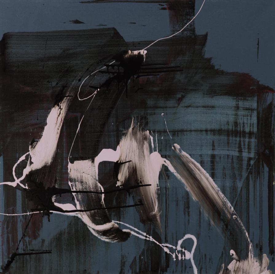 Petrol blue with rhythm pink