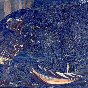 Hokusai Jelly Fish Zen