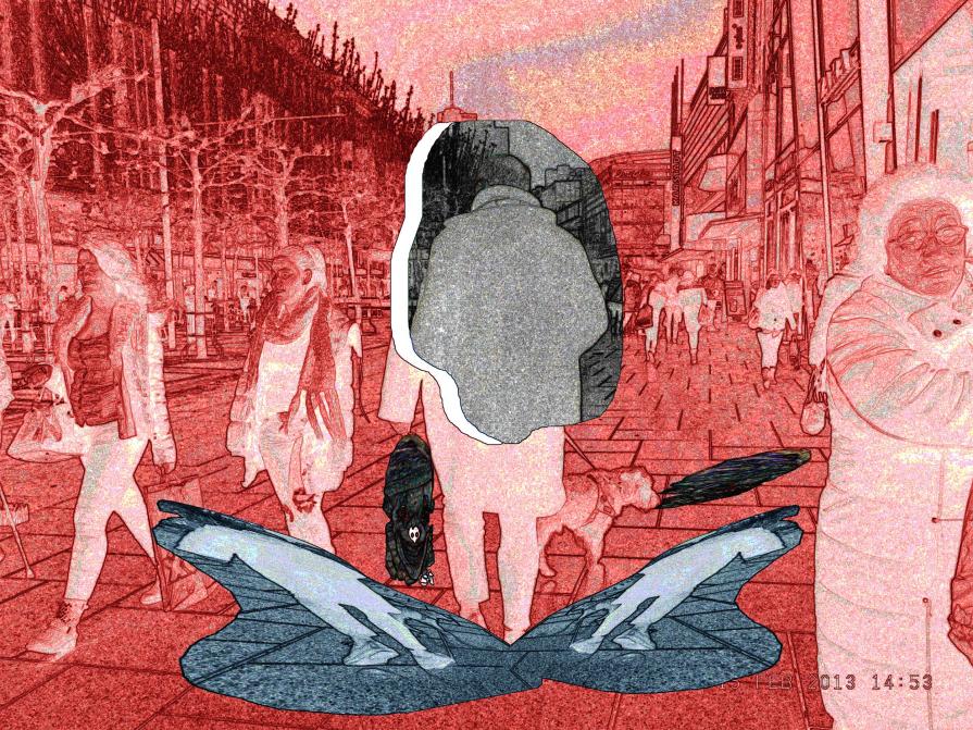 Garnet apple pixel painting 