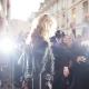 KATE MOSS, RUE SAINT HONORE PARIS 2012