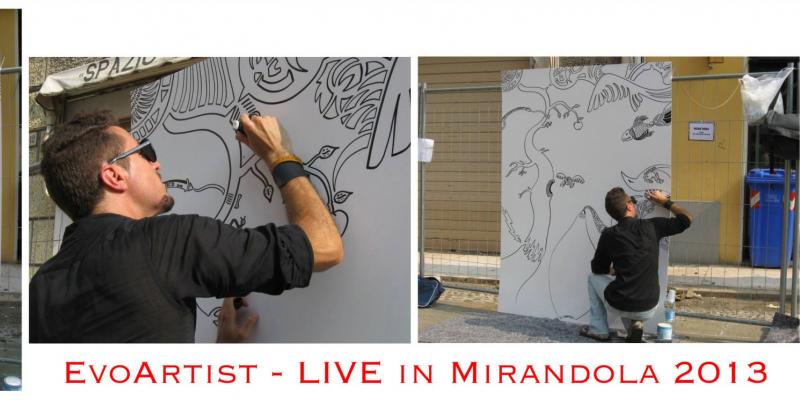 EvoArtist - LIVE in Mirandola 2013