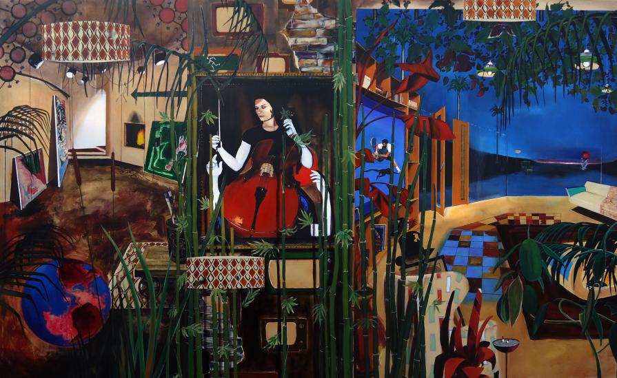 Masterpiece napping in my San Juan house (Puerto Rico)