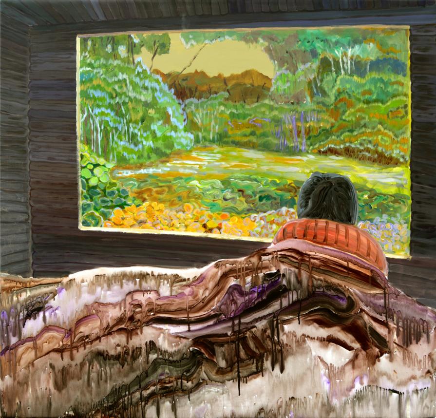 MLGS01E17 Lily's Shell, 44 x 46