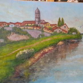 Paesaggio lungo il fiume