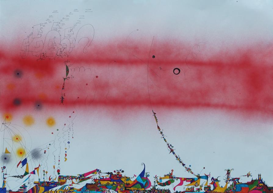 The grafical notation -Olympic Symphony   No6