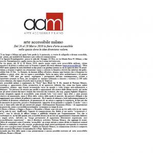 Arte accessibile Milano
