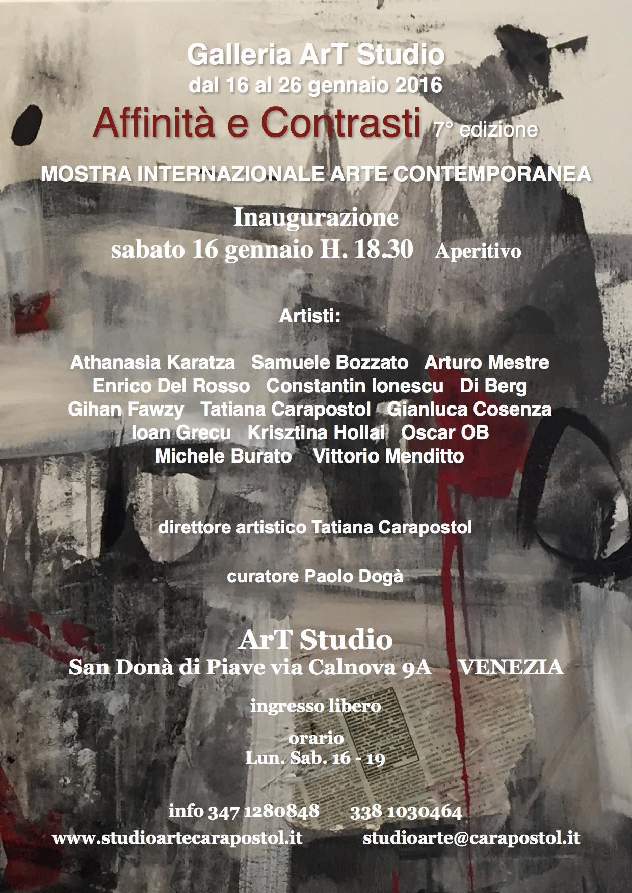 Affinita' e contrasti 2016 7 edition