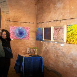 Inaugurated the art exhibition "The Art Arché Creativity"