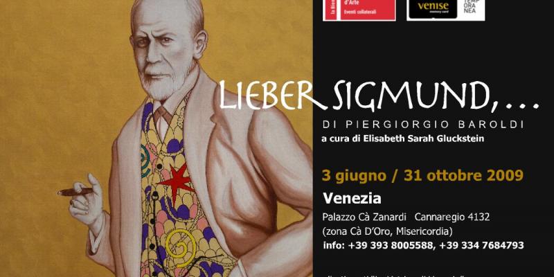 Lieber Sigmund,… a solo exhibition by Piergiorgio Baroldi