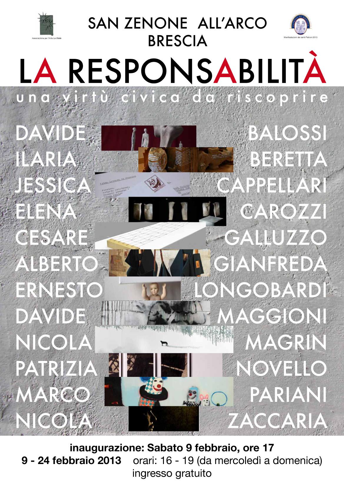 LA RESPONSABILITA' LA RESPONSABILITA'