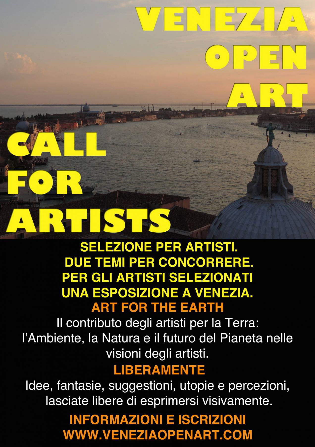 CALL FOR ARTISTS Venezia Open Art