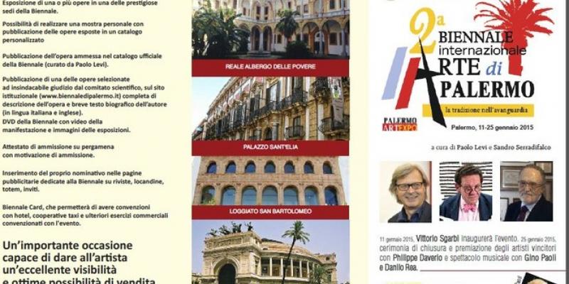 2A BIENNALE INTERNAZIONALE D'ARTE DI PALERMO 2A BIENNALE INTERNAZIONALE D'ARTE DI PALERMO