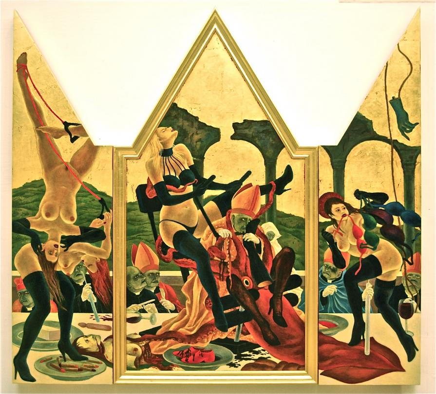 The Cloisters Last Supper/Pope's Mega Squid Thrust