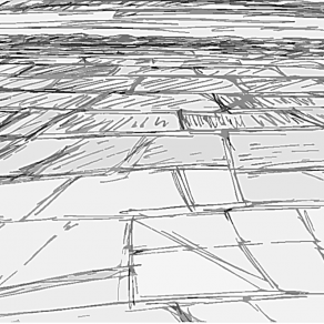 Bozzetto per un paesaggio