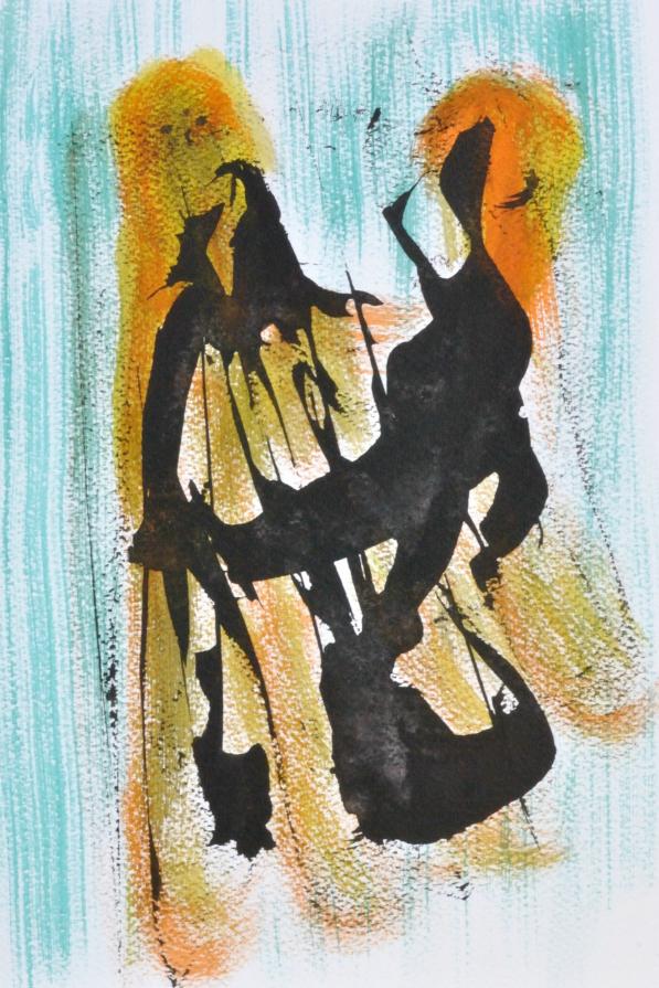 Incontro di macchie - Meeting of spots Incontro di macchie - Meeting of spots