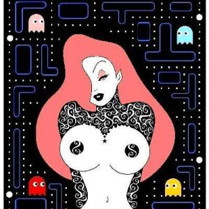 JESSICA RABBIT - I LOVE PACMAN