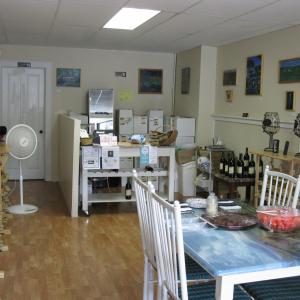 Carla Strozzieri's paintings are on exhibit at "From the Vineyards,"  Paintings by Carla Strozzieri