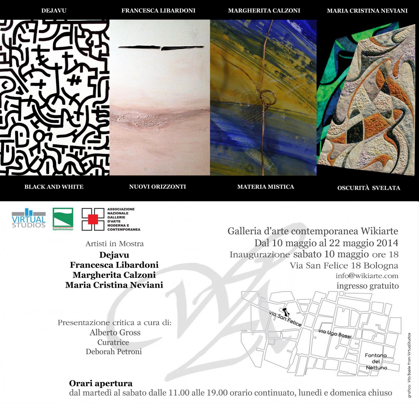 Mostra Personale Dejavù, M.Calzoni, F. Libardoni, M.C. Neviani