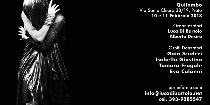 Laboratorio di fotografia di danza - Prato 10-11 febbraio 2018 - Spazio Quilombo Laboratorio di fotografia di danza - Prato 10-11 febbraio 2018 - Spazio Quilombo